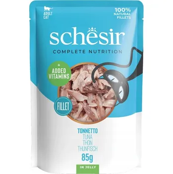 Krmivo pro kočku Schesir Tuňák s Mahi-Mahi v Želé 85g