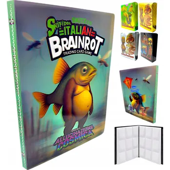 Karetní hra Album na 432 karty Brain Rot + 55 sběratelských karet TCG