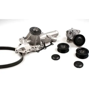 Vodní pumpa + klínový žebrový řemen HEPU PK15380