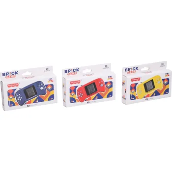 Dřevěná hračka Wiky Digitální herní konzole 26 her 14x7,5 cm