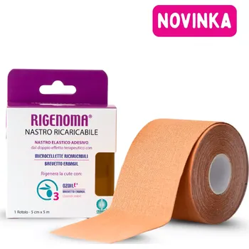 Bylinná léčivá mast RIGENOMA® tejpovací páska s opakovanou aktivací s OZOILE®