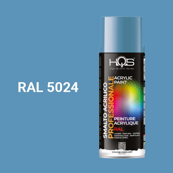 HQS Barva ve spreji akrylová HQS, Pastelově modrá RAL 5024,lesklá,400ml