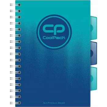 Sešit A5 s mřížkou CoolPack, 100 listů