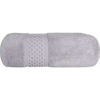 Ručník RUČNÍK 70x140 FROTÉ 650G DVOJITÉ SMYČKY ŠEDÝ