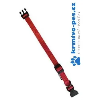 Obojek pro psa Obojek nylon CLUB C 56cmx20mm červený FP