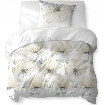 Povlečení Bavlněné Povlečení 5770 B bílé 4211 140x200 DETEXPOL