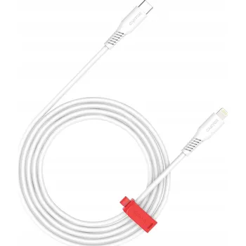 Datový kabel Kabel Canyon USB typ C - Apple Lightning 2 m bílý