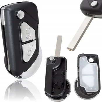Tuning Pouzdro klíče dálkového ovládání pro Citroen DS3 2 TLAČÍTKA 2009-2016