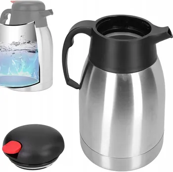 Termoska Termohrnek Bedee 1,5 l stříbrný