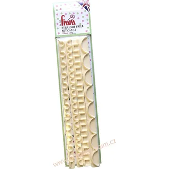 Stropní lišta FMM Krajková lišta na marcipán 4ks