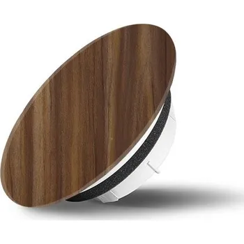 Ventil Air Design Glass Skleněný ventil Air Design kruhový 5013 Vlašský ořech DEKOR DŘEVO Vlašský ořech 5013 100 mm