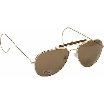 Brýle U.S. Air Force style Hnědé