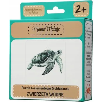Puzzle Puzzle 4dílné Vodní zvířata