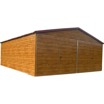 Přístřešek na auto 5D. Garáž 6 x 6 m