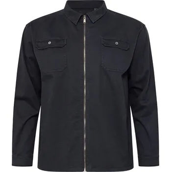 Pánská casual bunda Pánská bunda - košile riflová 53348 černá 5XL - 8XL NORTH ODE-NO-53348-0099 - 5XL