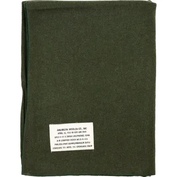 deka Deka vojenská styl US zelená