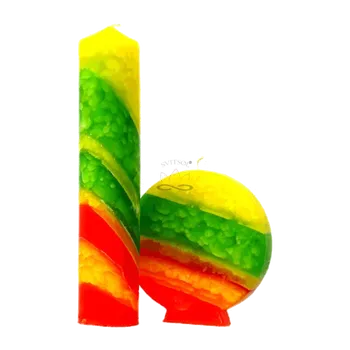 Svíčka Kolekce svíček Royal Golden Fruits – ručně vyráběná sada s ce...