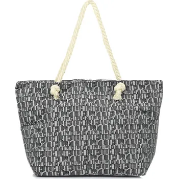 Versoli plážová taška látková černá