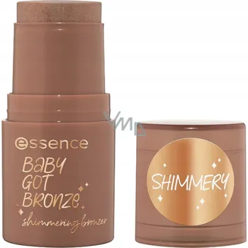 Přípravek na tvář Tekutý bronzer Essence Holiday Glow, lesklý finiš, 5,5 g
