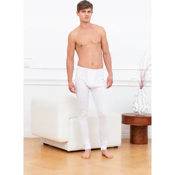 Pánské termo spodky Pánské spodky dlouhé JAN bílé r XL