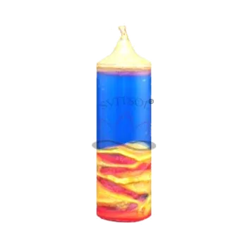 Svíčka Válcová svíčka střední – svěží vůně gin-tonic a ruční výroba ...