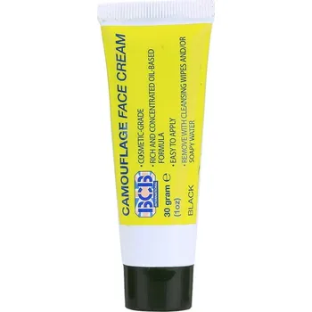 Vybavení pro přežití Maskovací krém v tubě 30g BCB černý