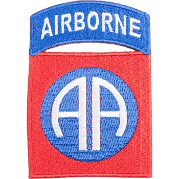 Nášivka Nášivka Airborne AA barevná VELCRO