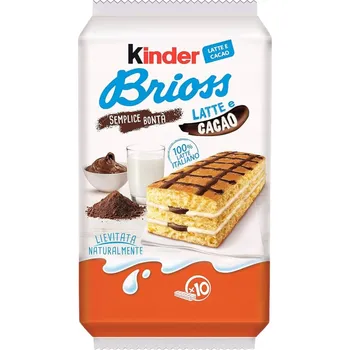 Piškoty Kinder Brioss s mléčno-kakaovým krémem Ferrero 3x280 g