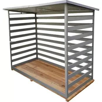 Přístřešek na auto 7P. Přístřešek na dřevo 3 x 1