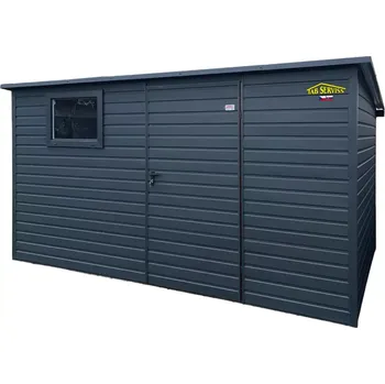 Zahradní domek 50B. Zahradní domek 4 x 4 RAL7016