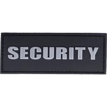 Nášivka Nášivka SECURITY velcro 3D PVC
