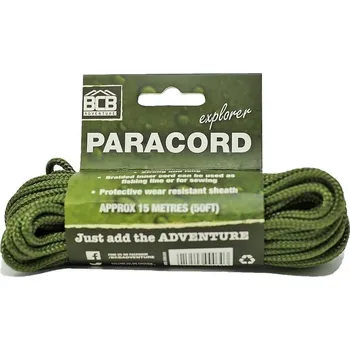 Lano Paracord 110-Lb BCB zeleny