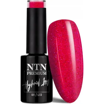 Lak na nehty Hybridní lak barevný lak Ntn Odstíny červené a růžové Hybridní lak barva NTN