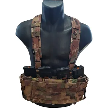 Neprůstřelná vesta Realtarget Chest Rig - Recon SF - M - 4 x MAG RT Gear® Barva: Black BEZ univ.insertu
