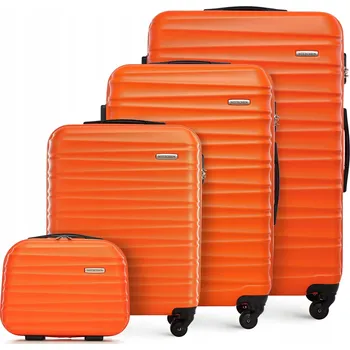 WITTCHEN sada kufrů z ABS plastu oranžová