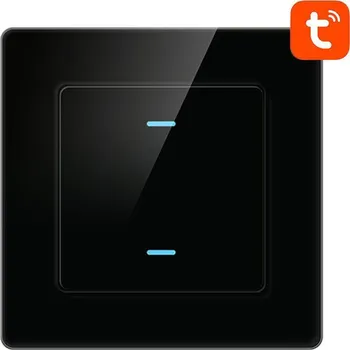 vypínač Avatto Smart Light Switch WiFi N-TS10-B2 2 Way TUYA (black)