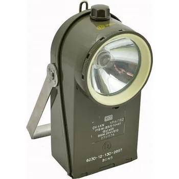 Stojací lampa Ruční Lampa CEAG orig. Bundeswehr