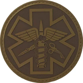 Nášivka Nášivka PARA MEDIC velcro 3D PVC pouštní