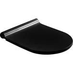 BESTECO FLOS WC sedátko SLIM – Soft-Close, Černé, Antibakteriální Duroplast (TR2040-18SS)