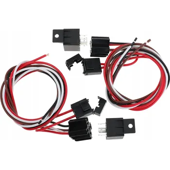 Ventilátor topení a klimatizace SADA RELÉ VENTILÁTORU 185F 2X40A TERMOSTAT 2 VENTILÁTORY 2X RELÉ