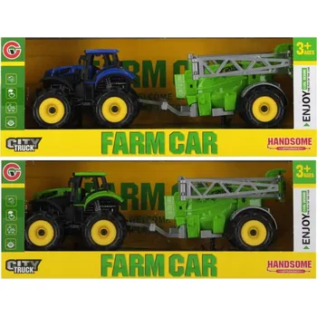 autíčko Hračka TRAKTOR MEGA CREATIVE s Příslušenstvím
