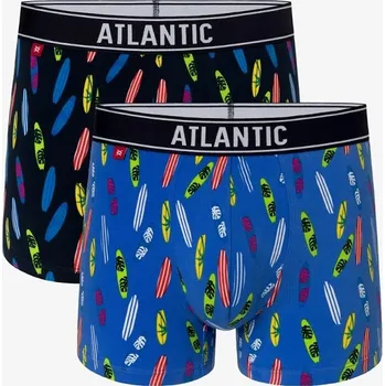 Boxerky 2-BALENÍ Pánské boxerky Atlantic bavlna dárek XL