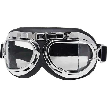 Letecké brýle Chromované obruče