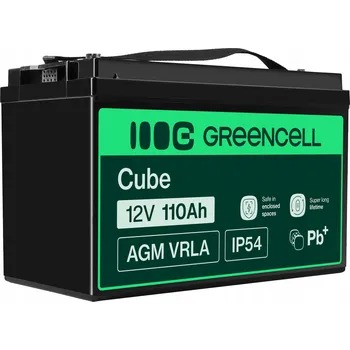 Záložní baterie Akumulátor Green Cell 12 V 110 Ah