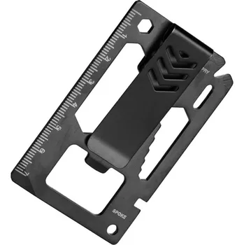 Vybavení pro přežití MultiTool SURVIVAL karta s klipem