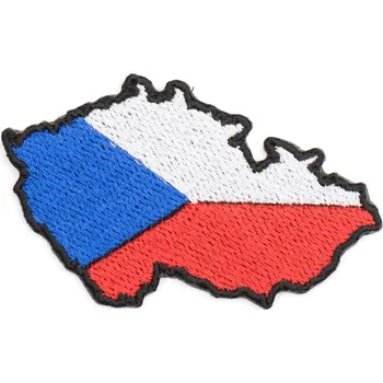 Nášivka Nášivka Vlajka mapa ČR VELCRO