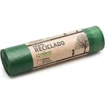 Pytle na odpadky Pytle na odpad Relevo 50l, 100% recyklované, 10 kusů