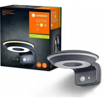 Venkovní osvětlení Venkovní nástěnné svítidlo Ledvance šedé s integrovaným LED zdrojem 3,6 W