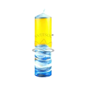 Svíčka Válcová svíčka vyšší Citronella SVITSOL – Ruční výroba, 18–24...