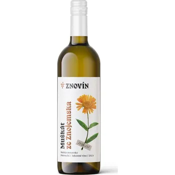 Víno Znovín Muškát moravský 2024 jakostní víno 0,75 l